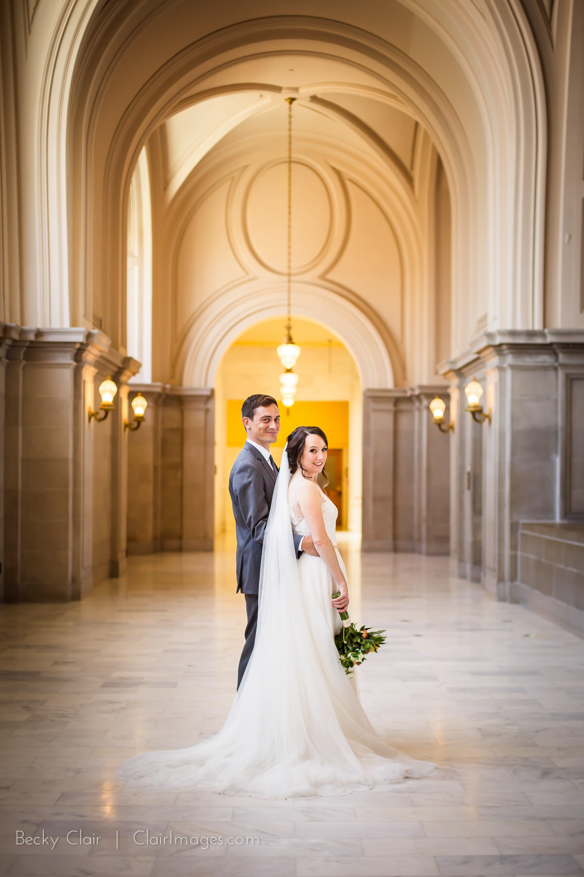 San Francisco Weddings - San Francisco City Hall © Clair Images 2017