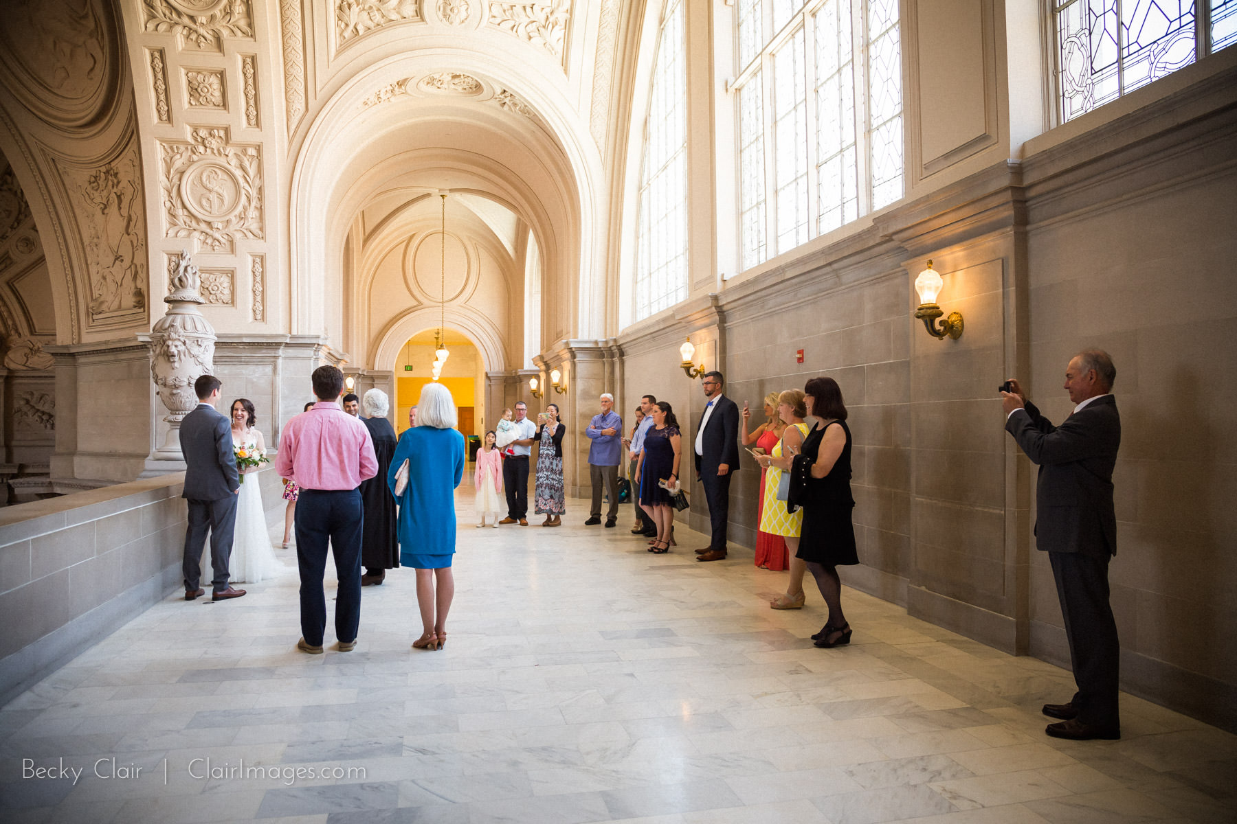 San Francisco Weddings - San Francisco City Hall © Clair Images 2017