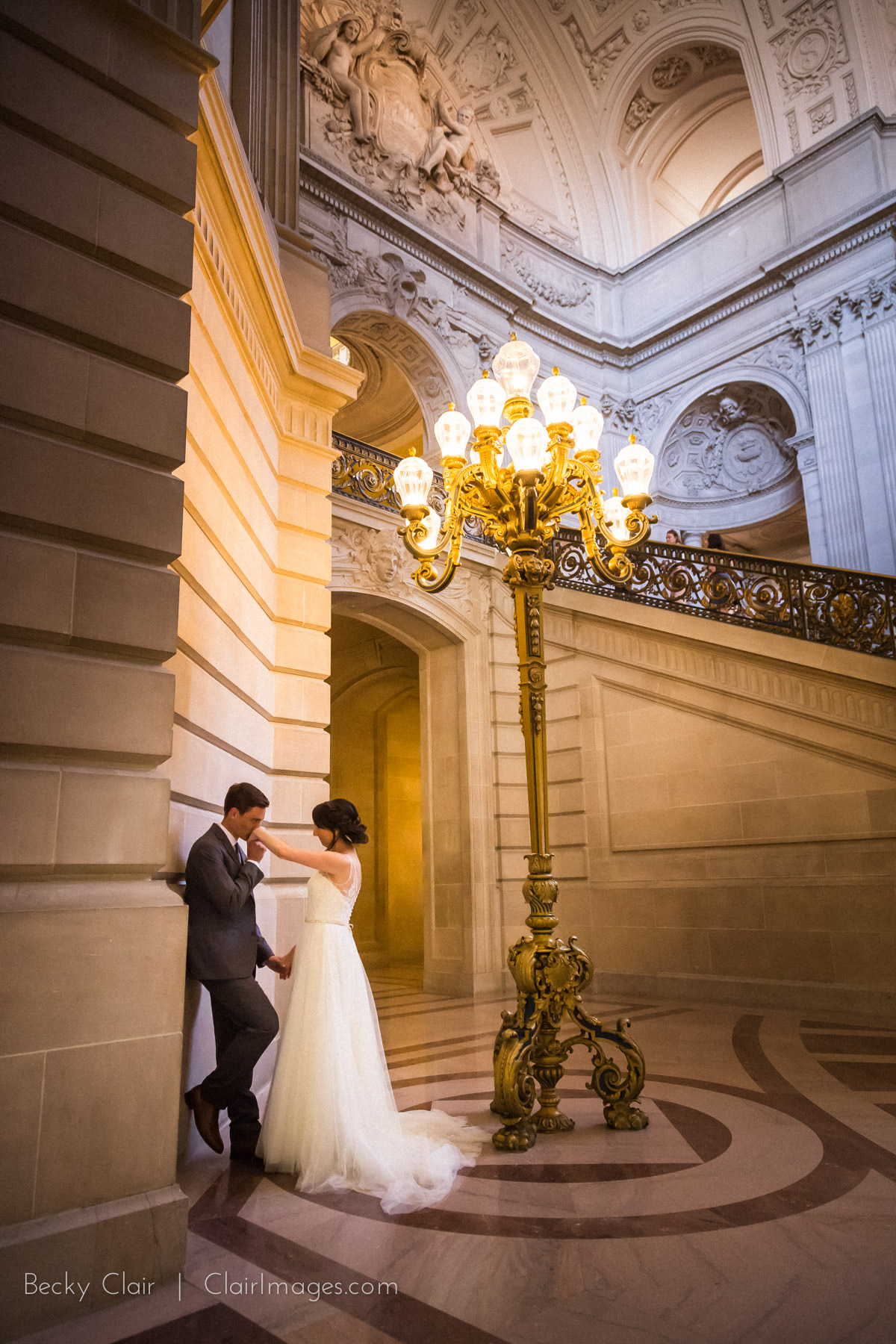 San Francisco Weddings - San Francisco City Hall © Clair Images 2017