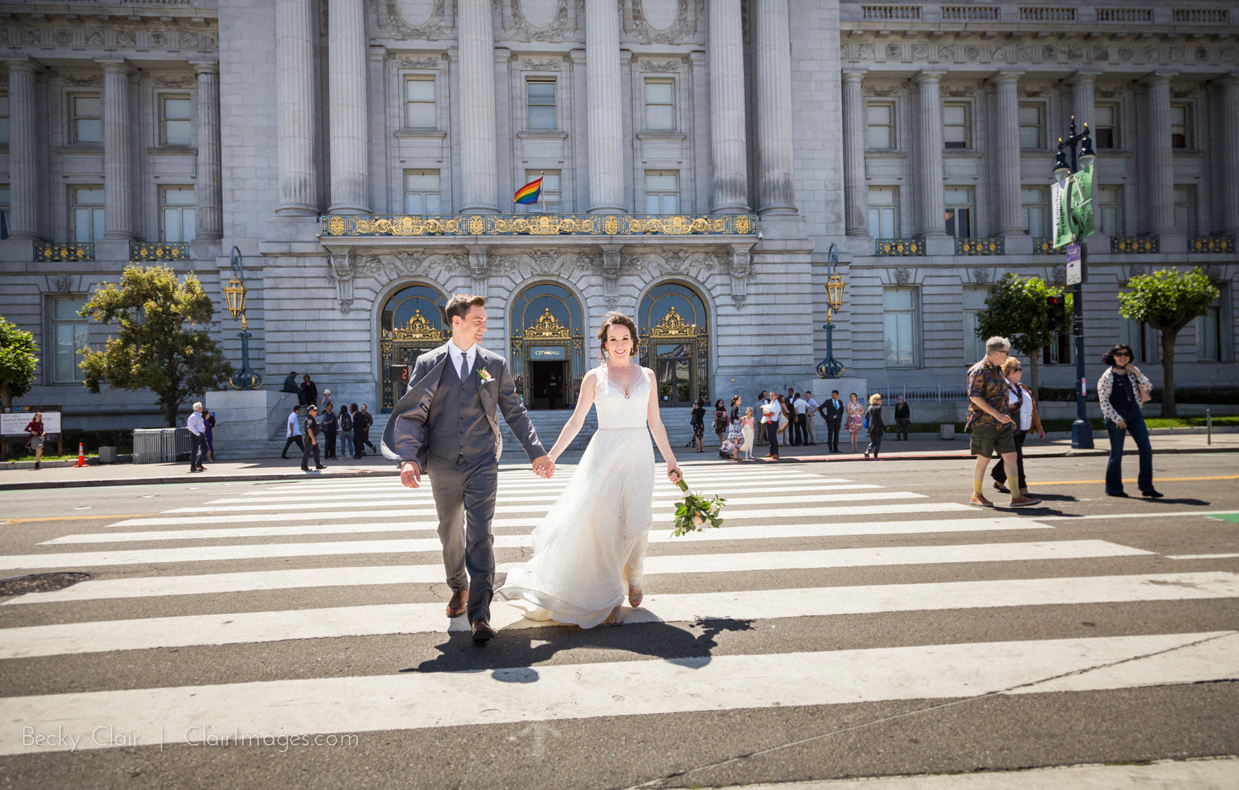 San Francisco Weddings - San Francisco City Hall © Clair Images 2017