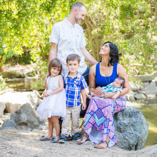 San Luis Obispo Family Portraits - Partridge Family - Clair Images Mini Sessions - Cuesta Park