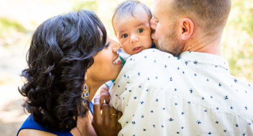 San Luis Obispo Family Portraits - Partridge Family - Clair Images Mini Sessions - Cuesta Park