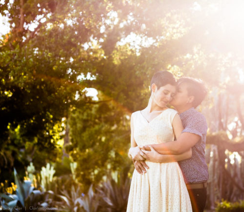 Santa Barbara Engagement Photography - Clair Images - Reese & Lauren's Lotusland Engagement Session