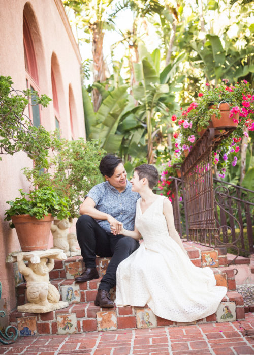 Santa Barbara Engagement Photography - Clair Images - Reese & Lauren's Lotusland Engagement Session