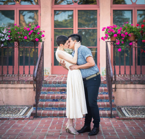 Santa Barbara Engagement Photography - Clair Images - Reese & Lauren's Lotusland Engagement Session