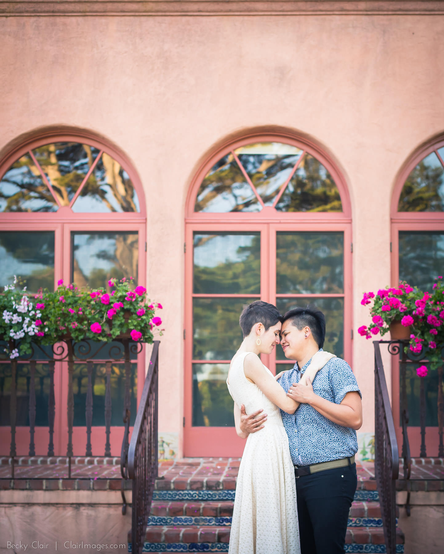 Santa Barbara Engagement Photography - Clair Images - Reese & Lauren's Lotusland Engagement Session