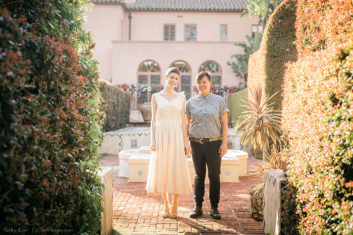 Santa Barbara Engagement Photography - Clair Images - Reese & Lauren's Lotusland Engagement Session