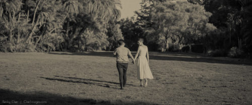 Santa Barbara Engagement Photography - Clair Images - Reese & Lauren's Lotusland Engagement Session