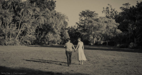 Santa Barbara Engagement Photography - Clair Images - Reese & Lauren's Lotusland Engagement Session