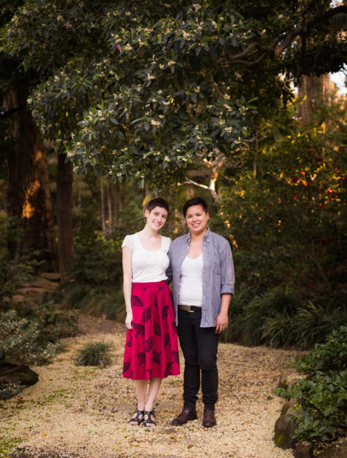 Santa Barbara Engagement Photography - Clair Images - Reese & Lauren's Lotusland Engagement Session