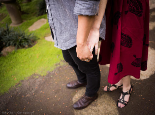 Santa Barbara Engagement Photography - Clair Images - Reese & Lauren's Lotusland Engagement Session